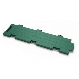 Модульное защитное покрытие Ecoteck Ice Cover 157,4х628,3х24 мм зеленое